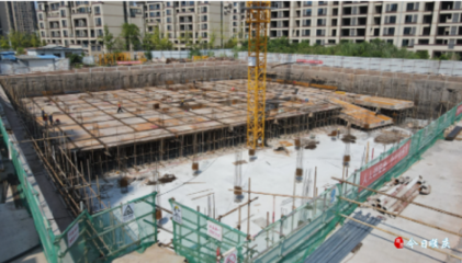 集多功能為一體，同德為鄰中心加快建設(shè)，工程管理服務(wù)保駕護航